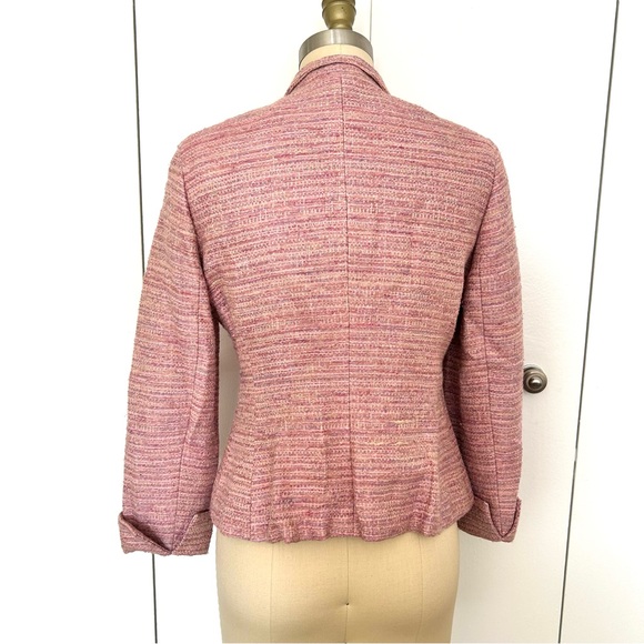 Jones New York Petite Tweed Blazer Jacket - Picture 6 of 10